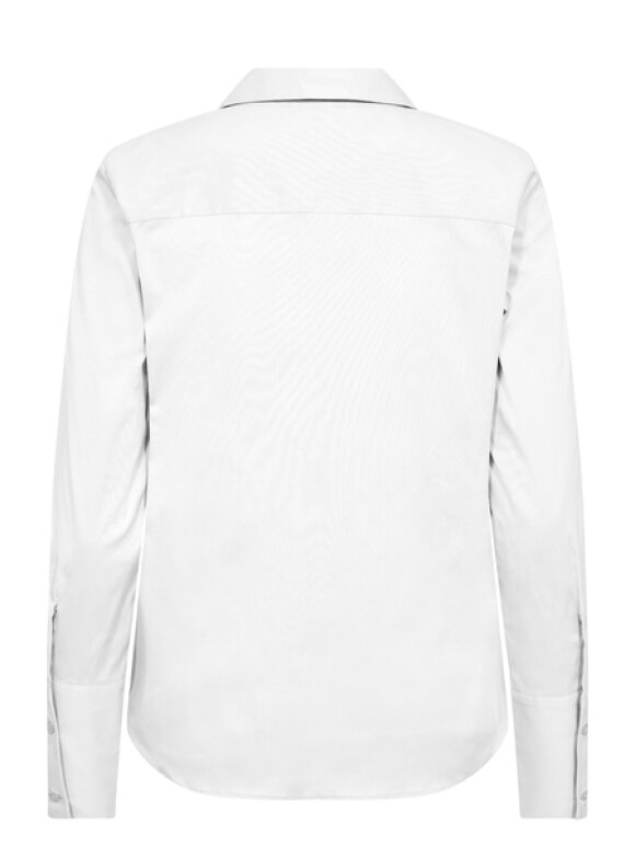 Mos Mosh - MMSybel Satin Shirt White