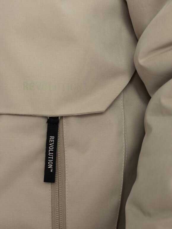 Revolution - Padded Hiker Jacket Light Grey