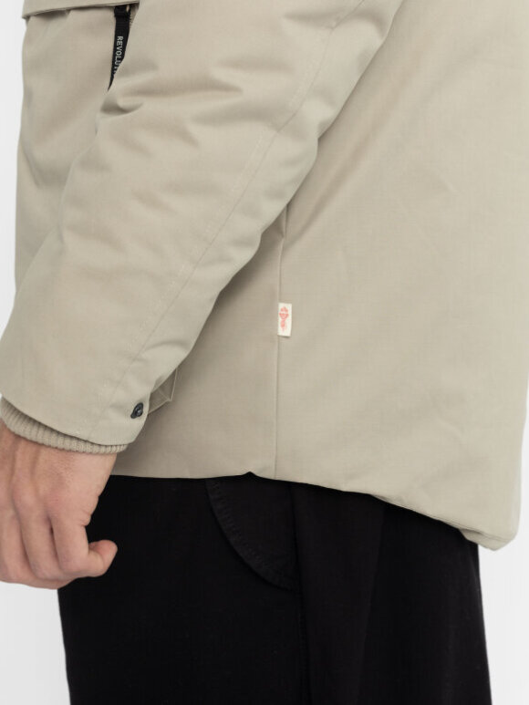 Revolution - Padded Hiker Jacket Light Grey