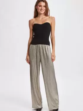 Numph - Nudarla strapless top caviar