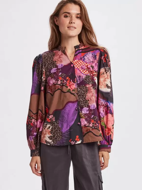 Numph - NuVicki shirt Vibrant Orchid