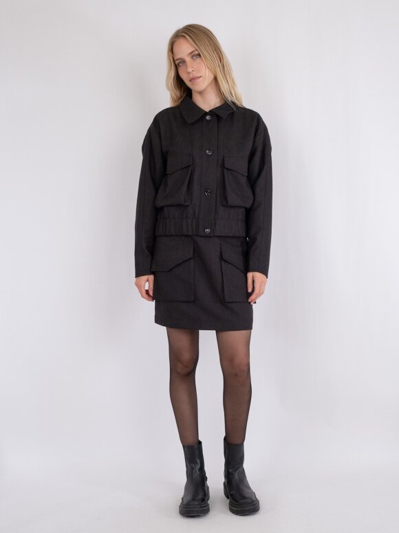 Neo Noir - Tink Structure Jacket Black