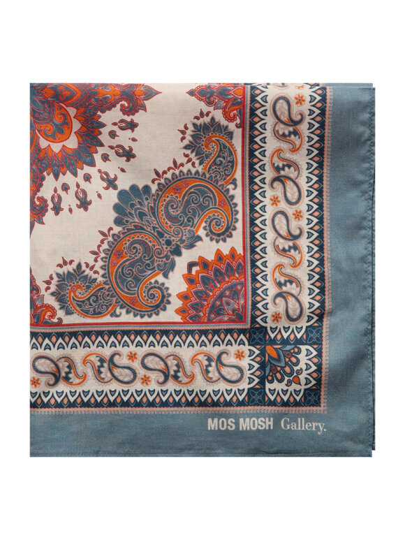 Mos Mosh Gallery - MMG Tørklæde Grey Paisley
