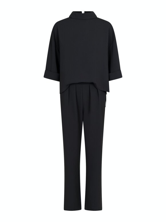 Neo Noir - Arlo Crepe Jumpsuit black