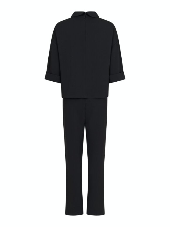 Neo Noir - Arlo Crepe Jumpsuit black