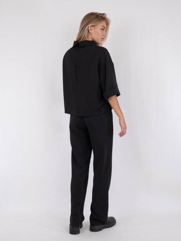 Neo Noir - Arlo Crepe Jumpsuit black