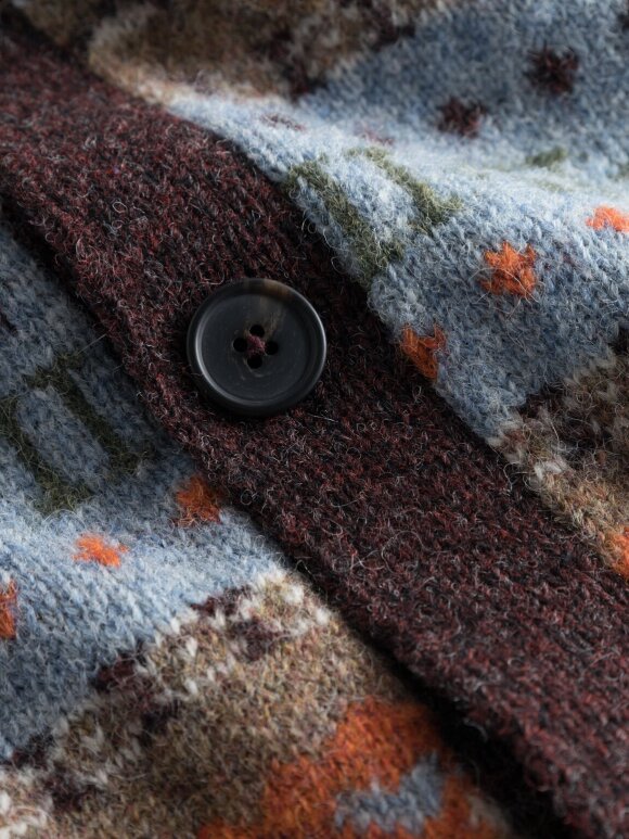 Les Deux - Hordur Fair isle Cardigan