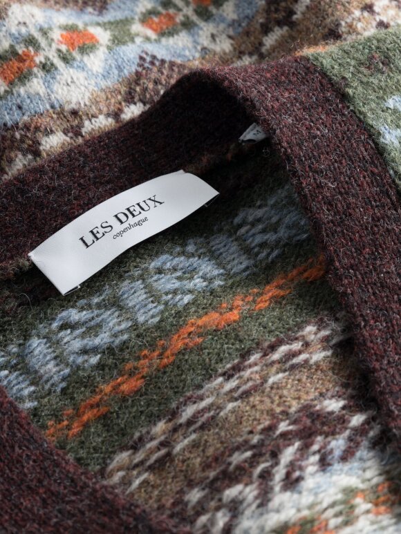 Les Deux - Hordur Fair isle Cardigan