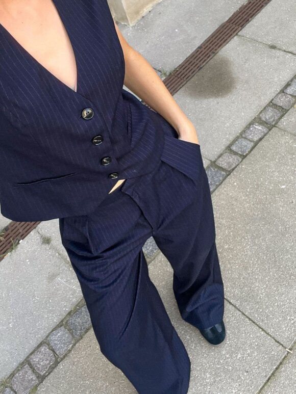 Neo Noir - Vendetta N Pinstripe Waistcoat