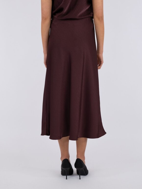 Neo Noir - Bovary skirt Burgundy