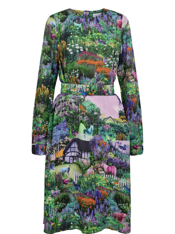 Numph - NUAllison Dress Pine Green
