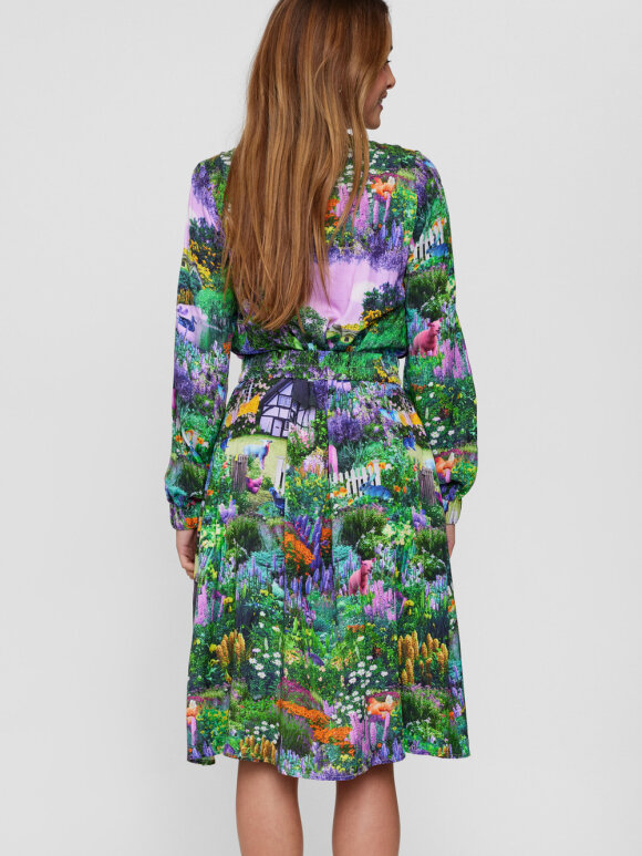 Numph - NUAllison Dress Pine Green