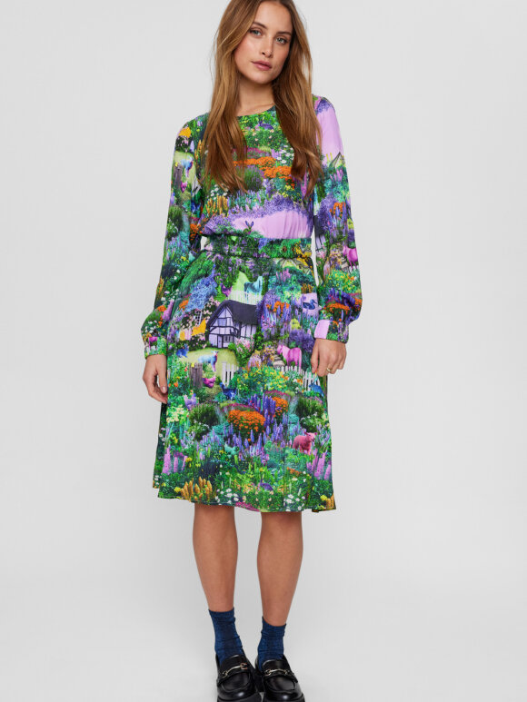Numph - NUAllison Dress Pine Green