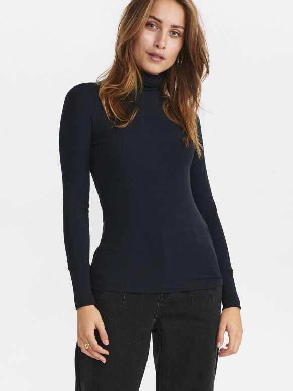 Numph - NUBowie Rollneck Rib Caviar