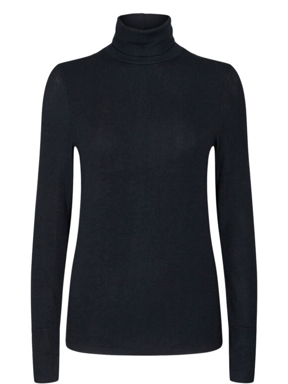 Numph - NUBowie Rollneck Rib Caviar