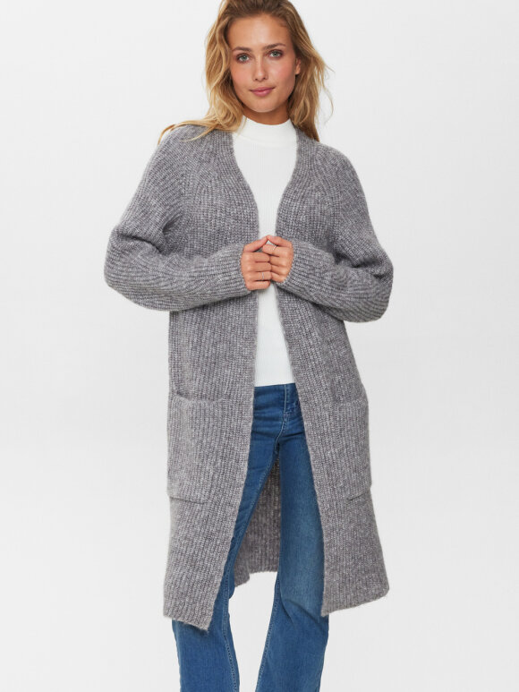 Numph - NUZindi Long Cardigan Storm