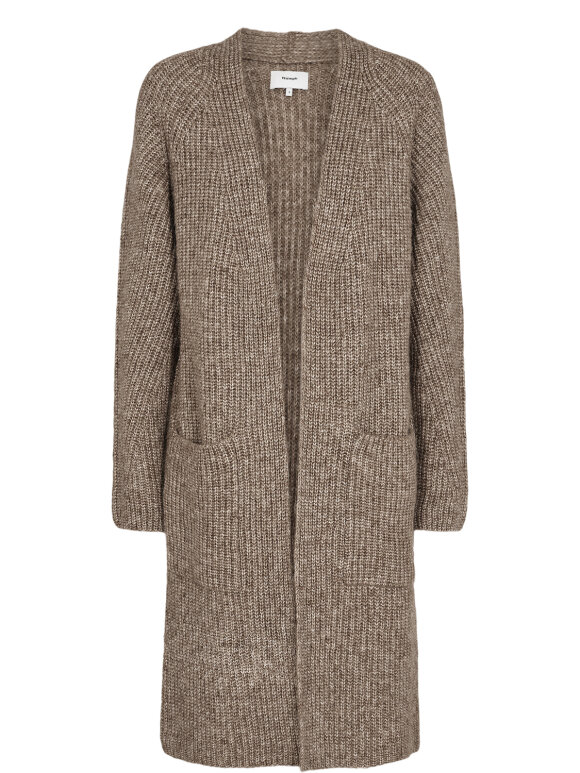 Numph - NUZindi Long Cardigan fossil