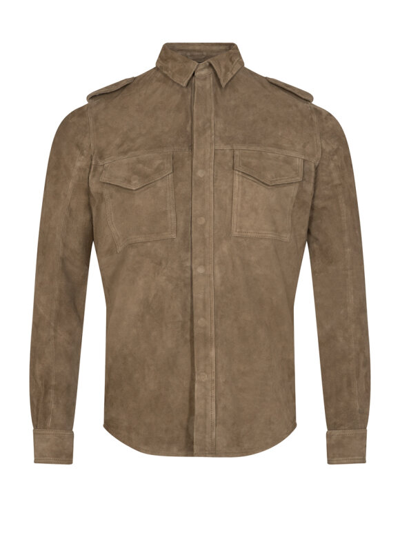 Mos Mosh Gallery - Ollie Leather Shirt