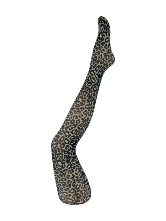 Black Colour - Alma Leo Stocking Olive Leo