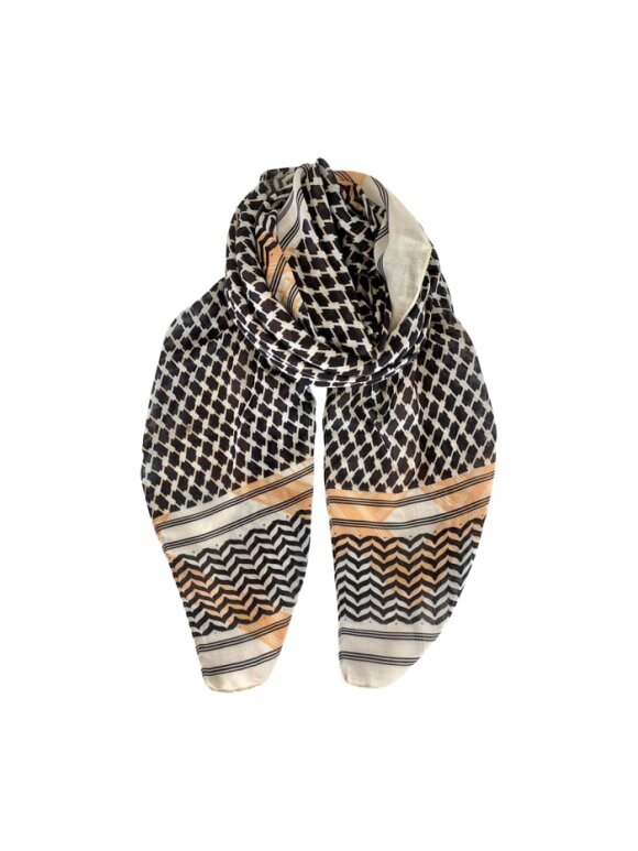 Black Colour - Jada Partisan Scarf