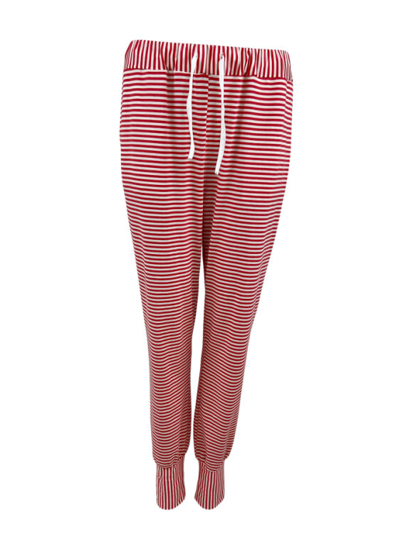 Black Colour - Polly striped pant Coral