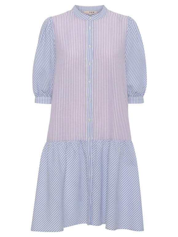 A-View - Rikke dress Blue/Lavender