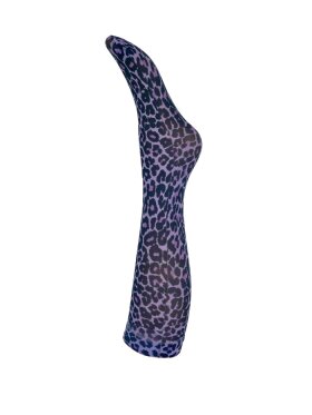 Black Colour - Aura knee sock Leo Lavender