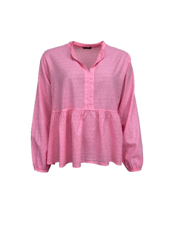 Black Colour - Frigg cotton blouse CP