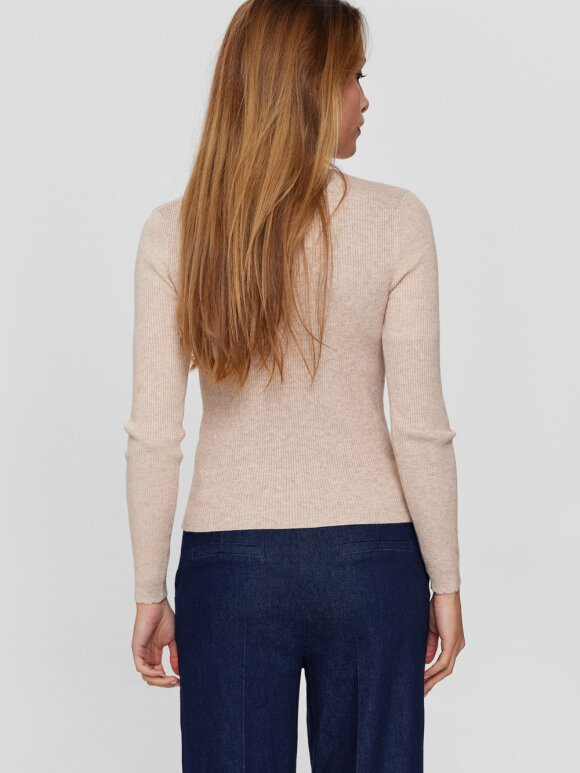 Numph - NURoa O-Neck Pullover Sesame