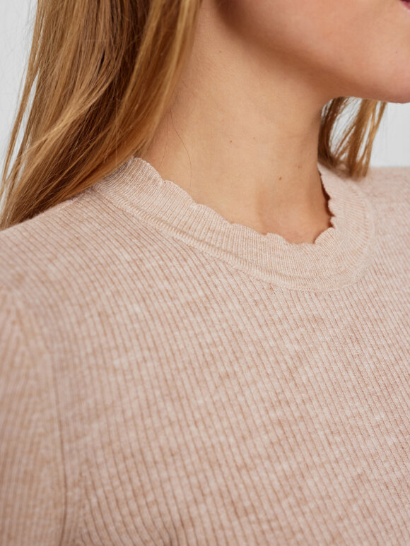 Numph - NURoa O-Neck Pullover Sesame