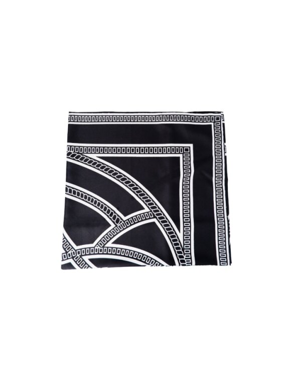 Black Colour - BCMaja Satin Scarf Black