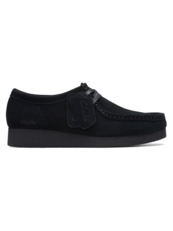 Clarks - Wallabee Black suede