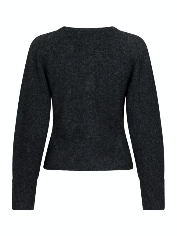 Neo Noir - Rex Knit Blouse Antracit