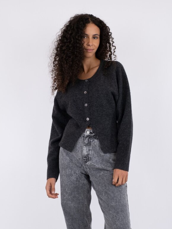 Neo Noir - Rex Knit Blouse Antracit