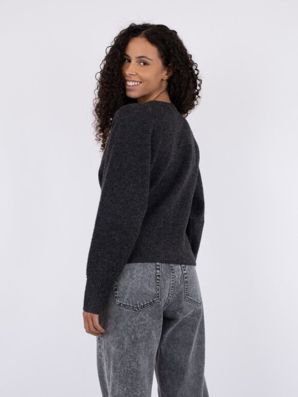 Neo Noir - Rex Knit Blouse Antracit
