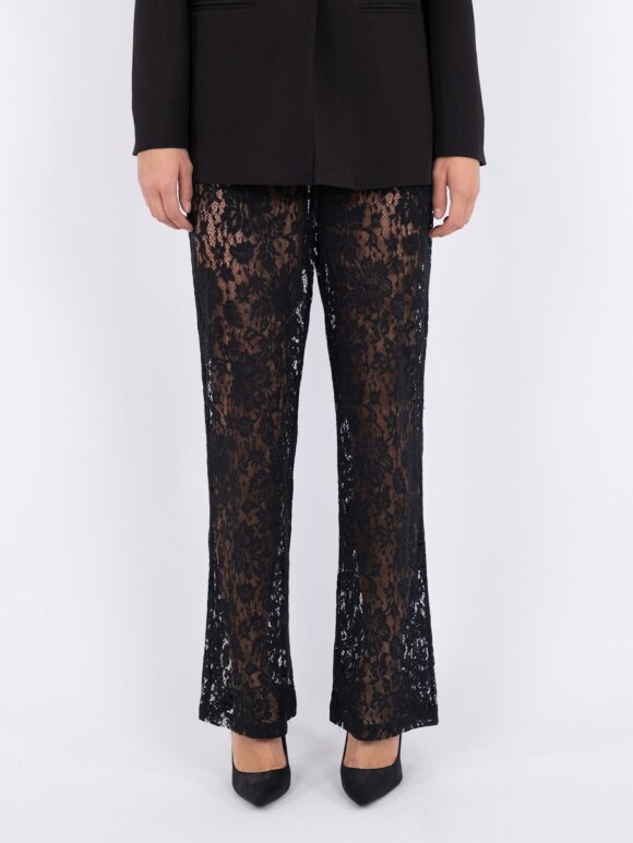 Neo Noir - Rebecca Lace Pants Black