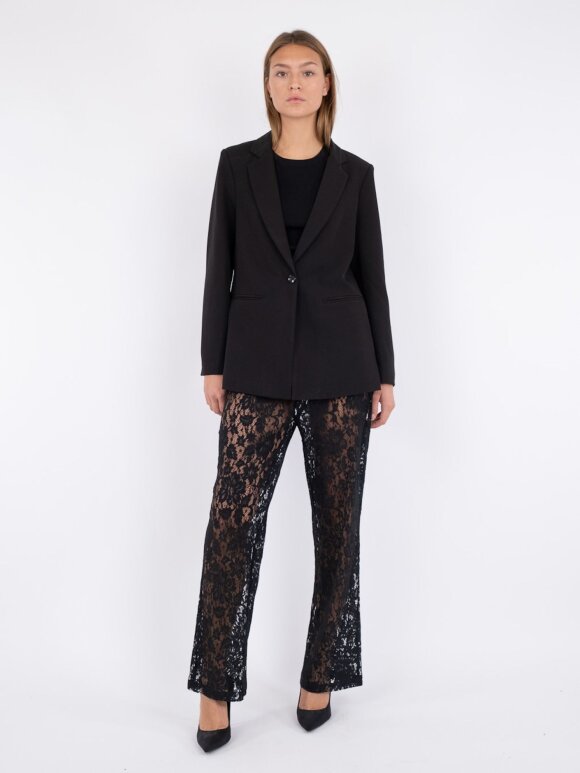Neo Noir - Rebecca Lace Pants Black