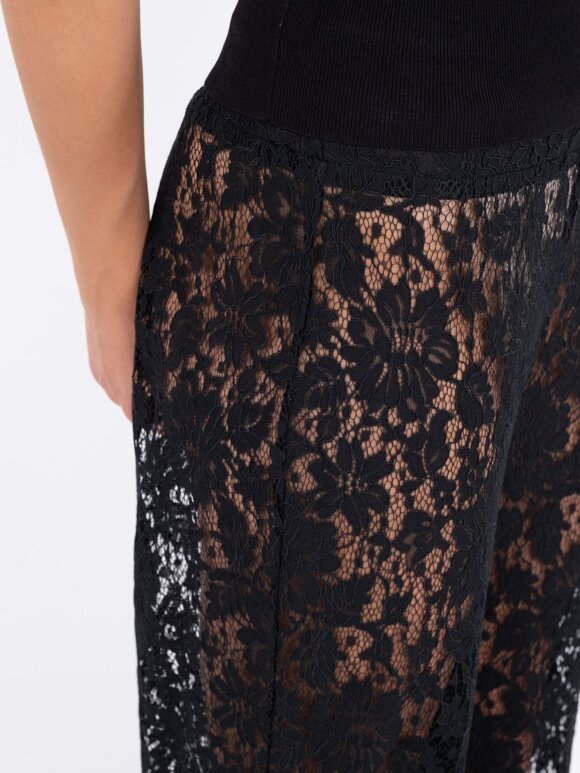 Neo Noir - Rebecca Lace Pants Black