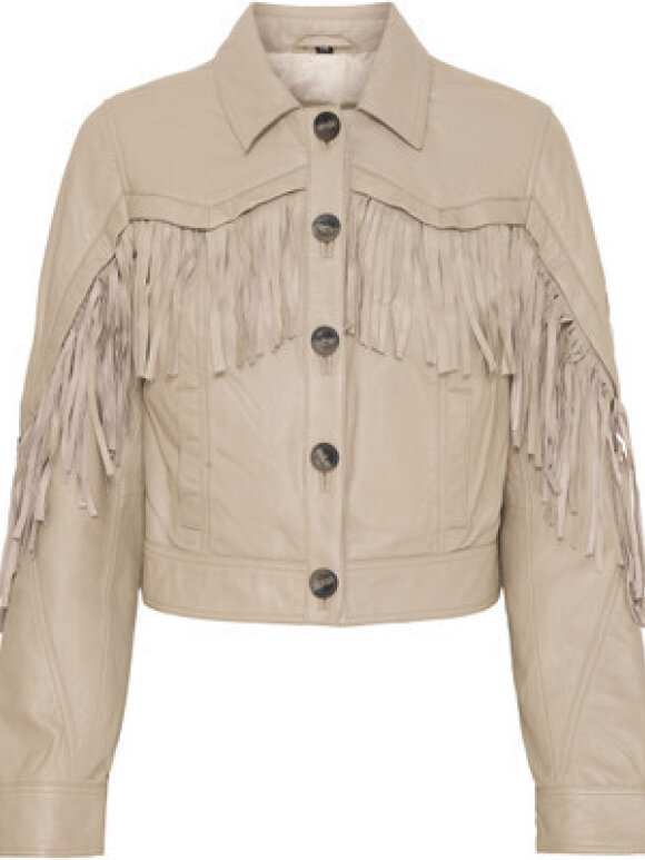 Notyz - Fringe Cropped Jacket