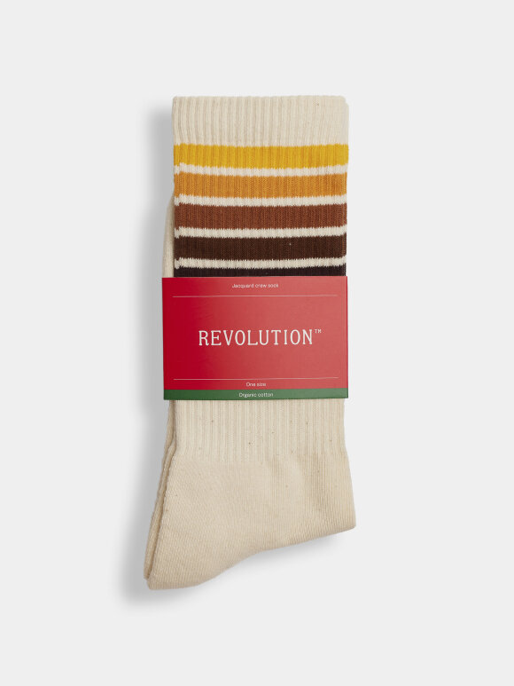 Revolution - Jaquard Crew Socks