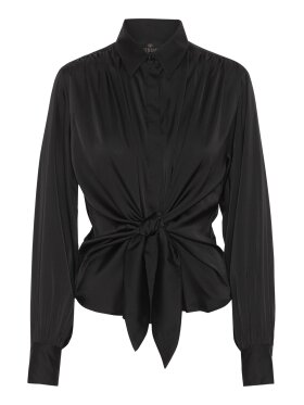 Karmamia - Lee shirt - Black Sateen