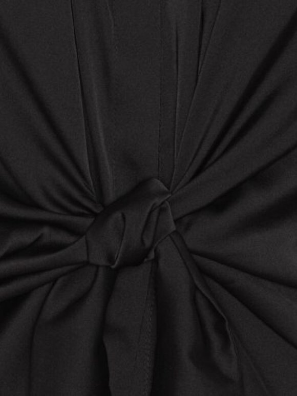 Karmamia - Lee shirt - Black Sateen