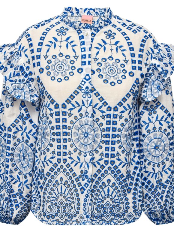 Gossia - MiraGO Shirt Blue/White