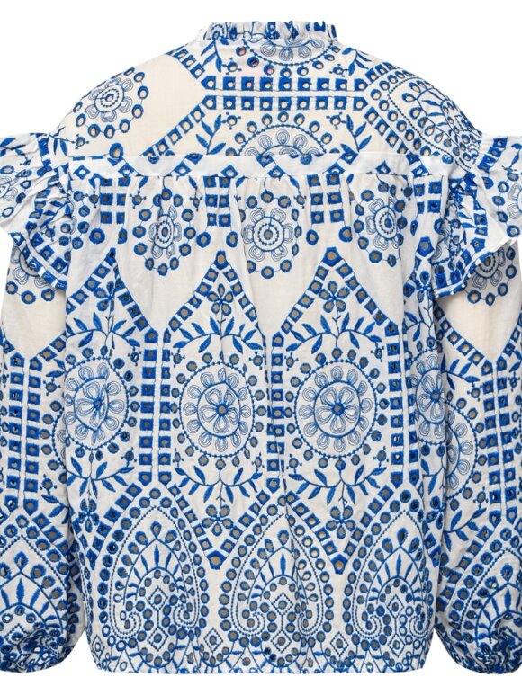 Gossia - MiraGO Shirt Blue/White