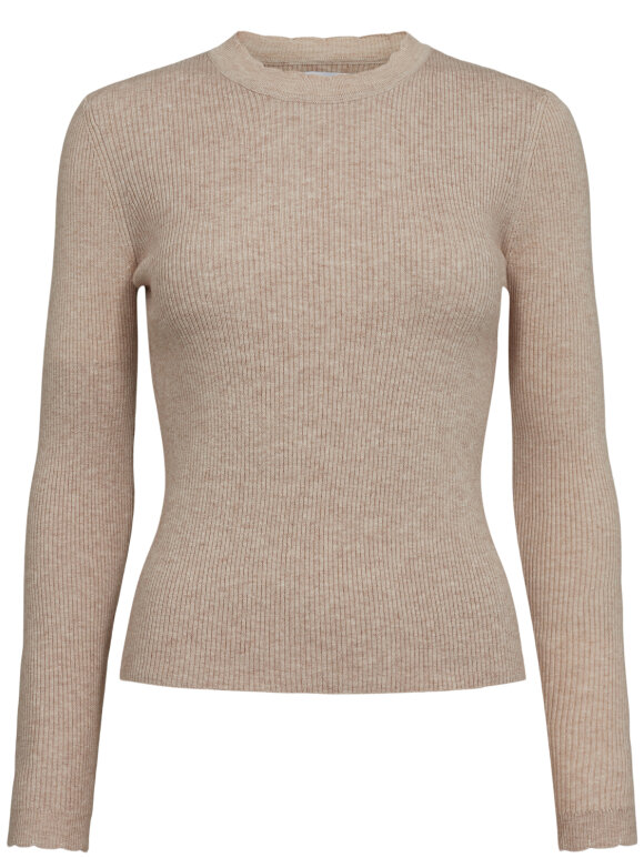 Numph - NURoa O-Neck Pullover Sesame