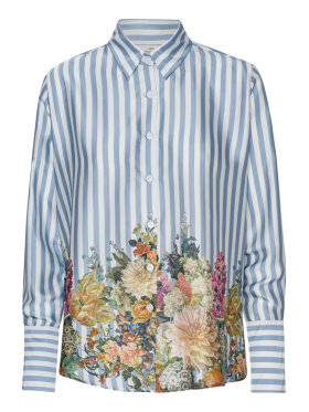 Karmamia - Joseph Shirt Floral Stripe