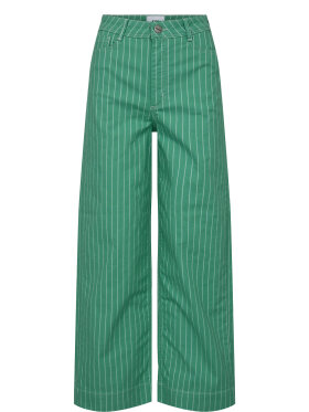 Numph - NUParis Cropped Jeans green