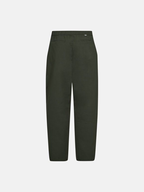 Resteröds - Nylon Loose Pants Green