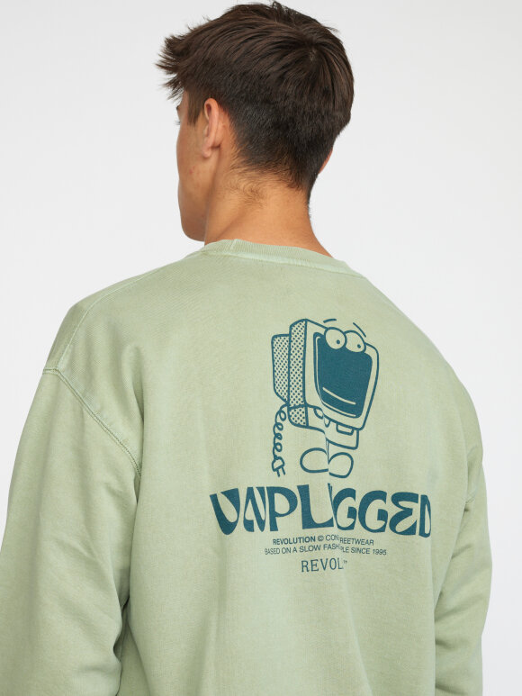 Revolution - Loose crewneck sweatshirt