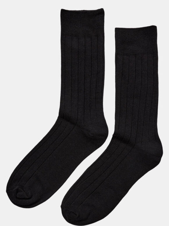 Anerkjendt - AKOle 2 Pack Sock Caviar